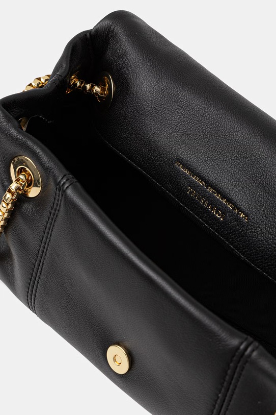 Trussardi torebka skórzana Z610E206557N czarny