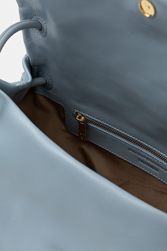 Trussardi bőr táska kék Z611E006500N