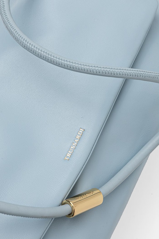 Trussardi borsa a mano in pelle Z611E006500N blu