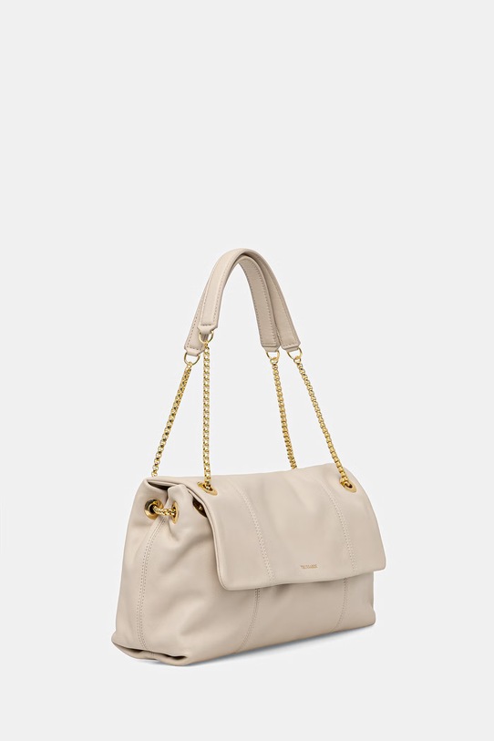 Trussardi torebka skórzana Z611E206558N beżowy SS26