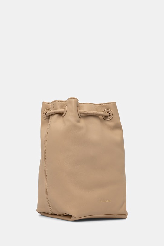 Trussardi plecak skórzany Z617E006563N beżowy SS26