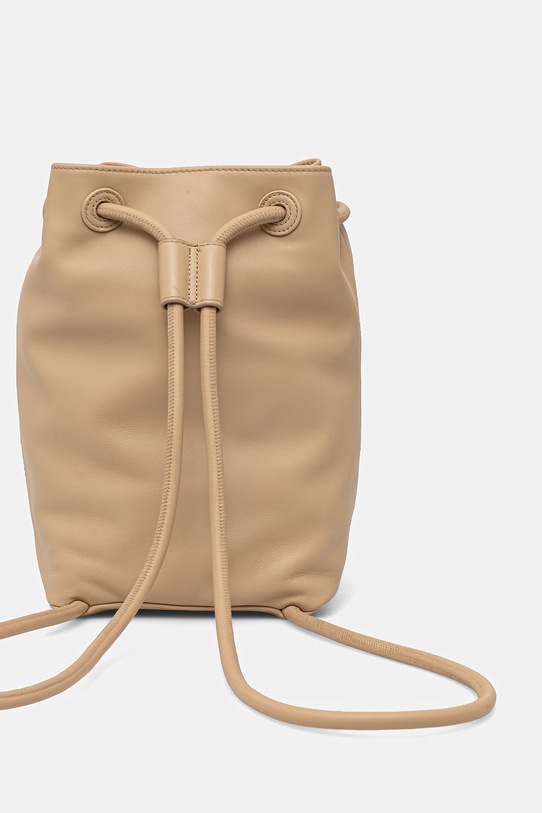 Akcesoria Trussardi plecak skórzany Z617E006563N beżowy