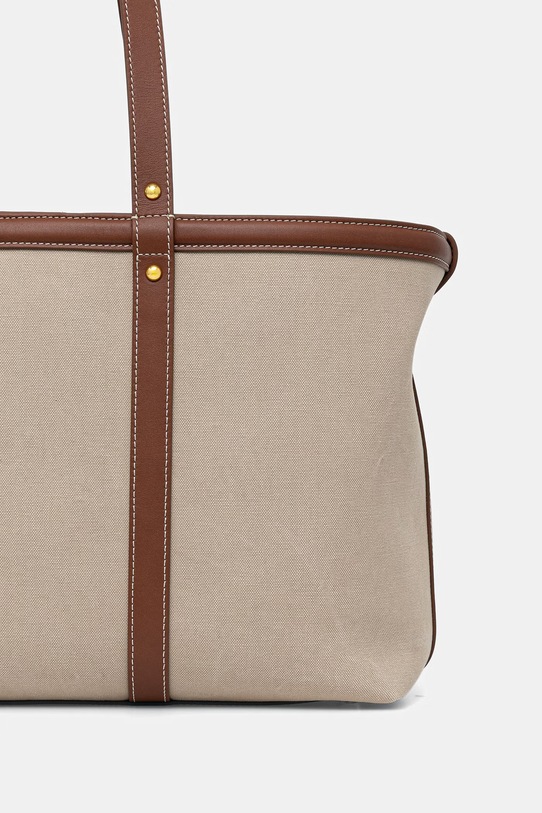 Akcesoria Trussardi torebka tote damska Z772E006473N beżowy