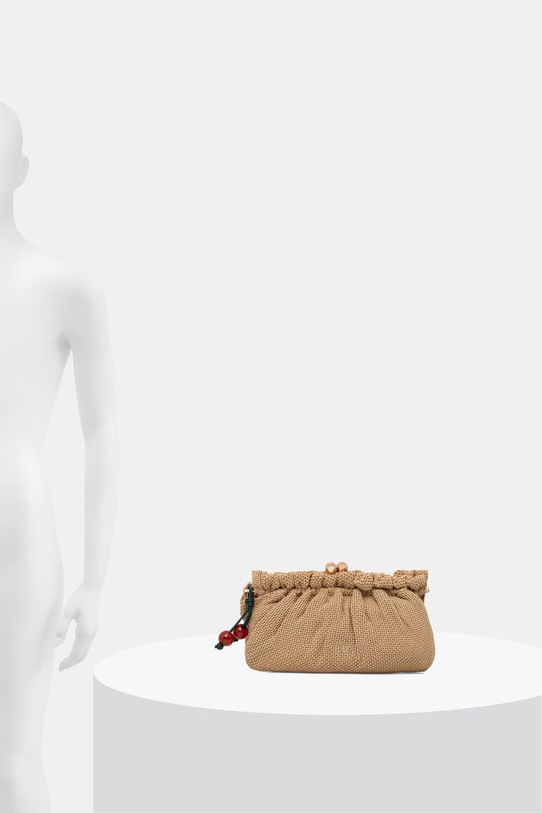 Twinset клатч женский плетеный 261TD8280