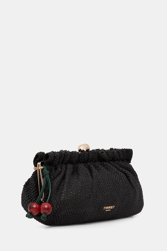 Twinset geantă plic pentru femei împletită 261TD8280 negru SS26