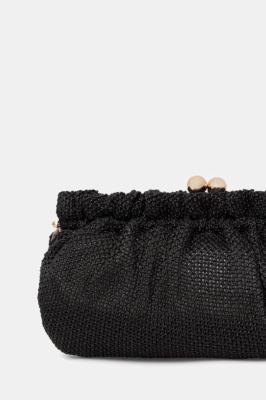 Accesorii Twinset geantă plic pentru femei împletită 261TD8280 negru