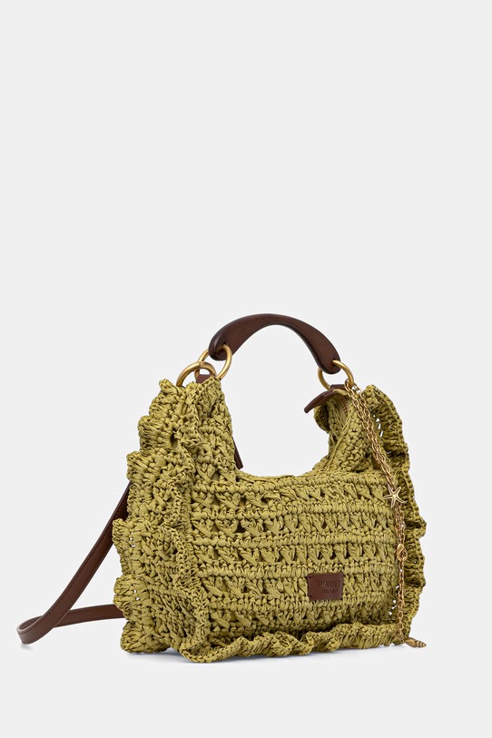 Twinset kabelka dámska pletená 261TD8300 zelená SS26