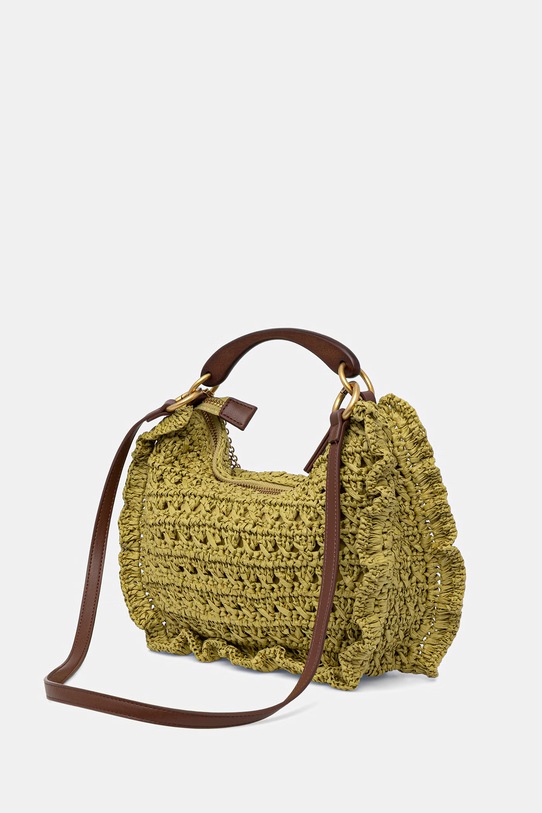 Doplnky Twinset kabelka dámska pletená 261TD8300 zelená