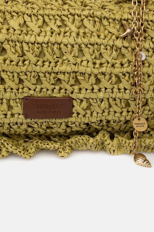 Twinset kabelka dámska pletená zelená 261TD8300