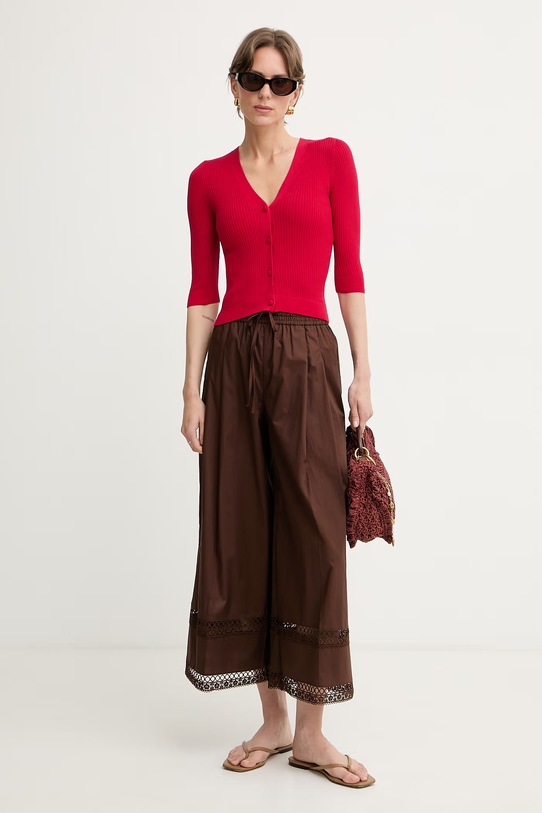 Twinset сумочка для женщин плетеная 261TD8300 коричневый