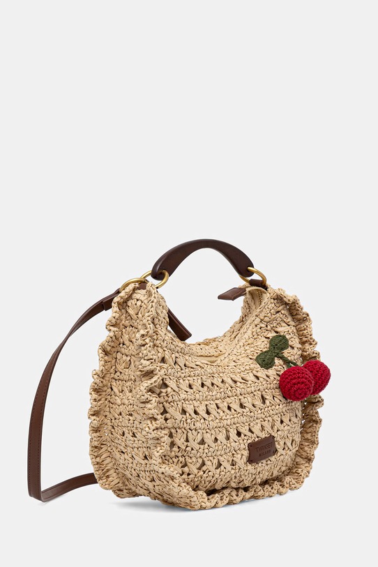 Twinset kabelka dámska pletená 261TD8301 béžová SS26