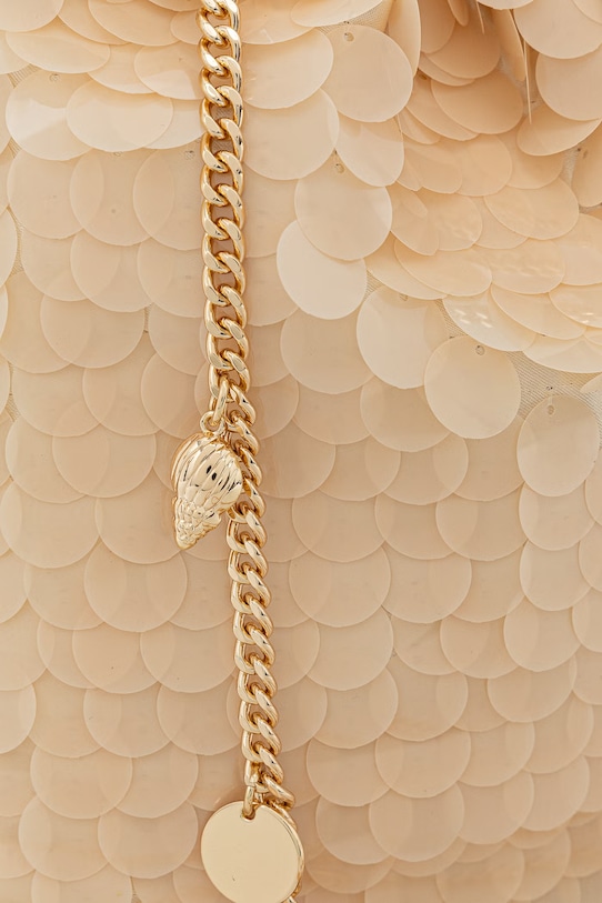 Twinset torebka worek damska beżowy 261TL8020