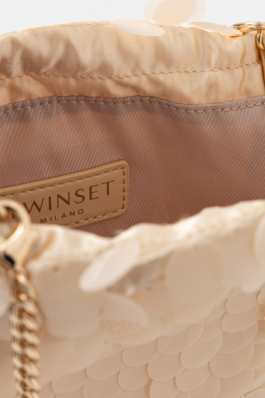 Twinset torebka worek damska 261TL8020 beżowy