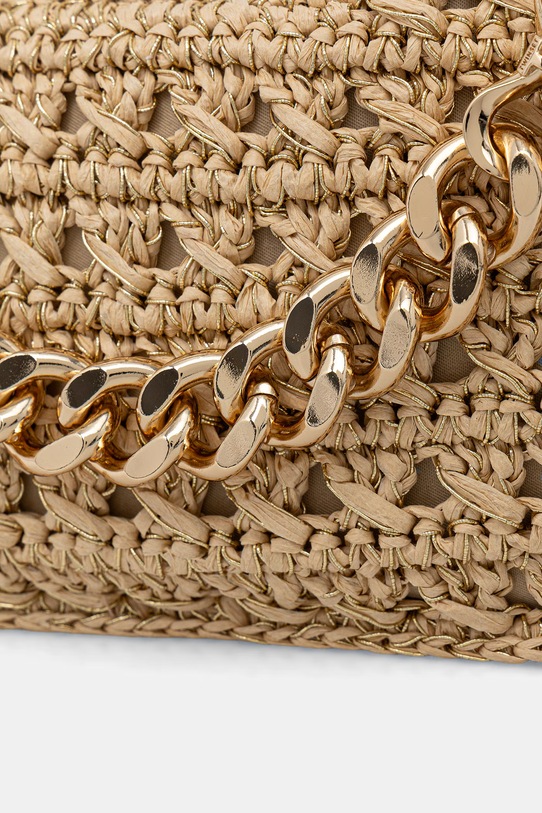 Twinset сумочка жіноча плетена бежевий 261TD8081