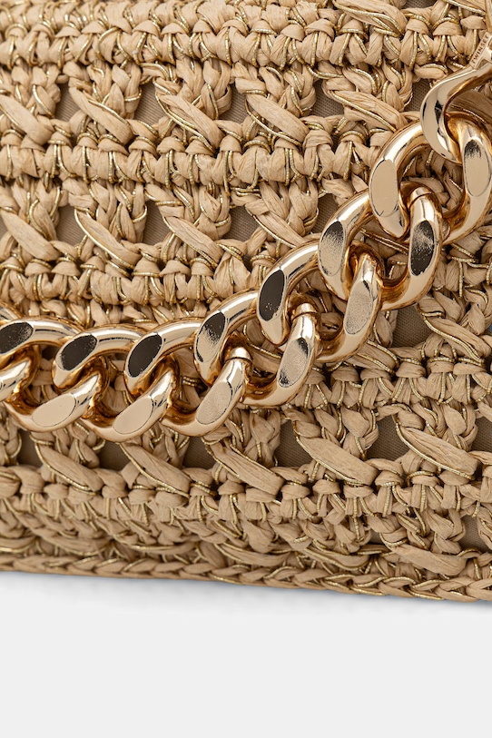 Twinset сумочка жіноча плетена бежевий 261TD8081