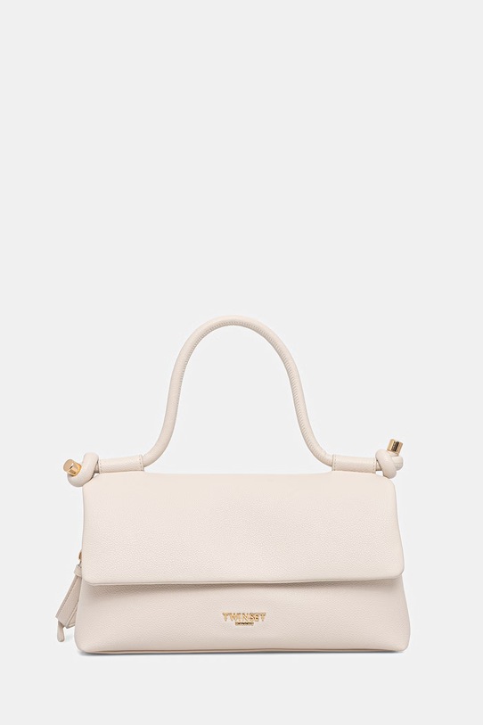 Twinset torebka nie mieści A4 beżowy 261TD8023