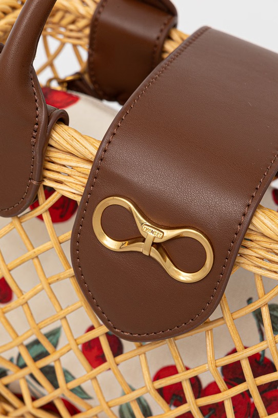 Twinset torba košarica za žene bež 261TD8252