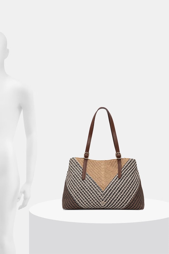 Twinset geantă tote pentru femei împletită 261TD8500