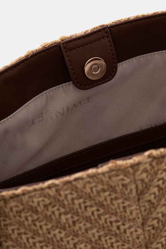 Twinset geantă tote pentru femei împletită 261TD8500 maro