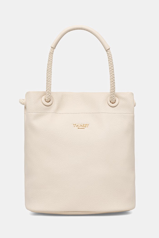 Twinset torebka nie mieści A4 beżowy 261TD8191