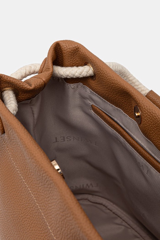 Twinset torebka 261TD8191 brązowy