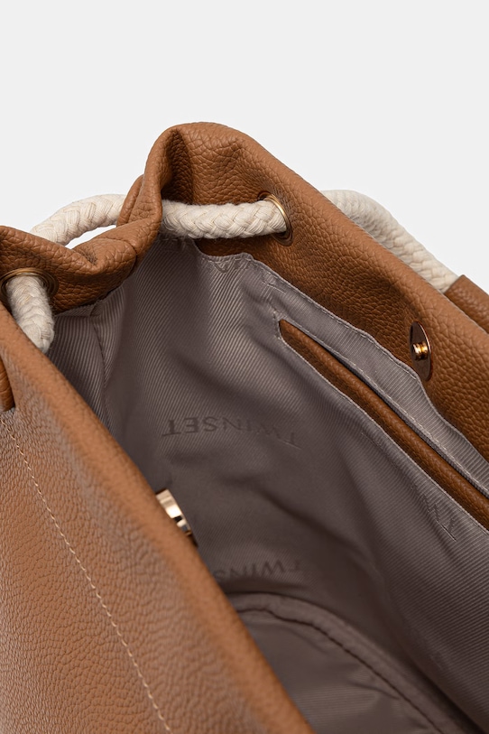 Twinset torebka 261TD8191 brązowy