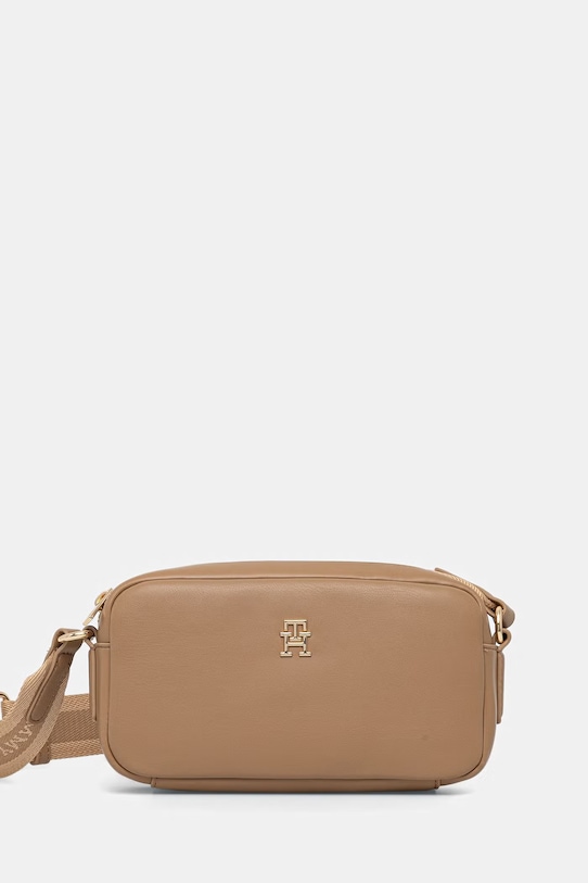 Tommy Hilfiger torebka crossbody damska beżowy AW0AW18370