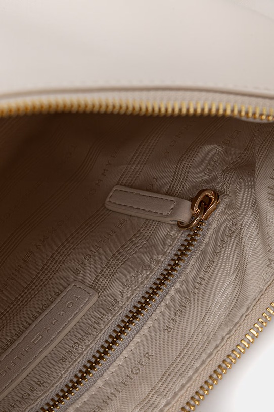 Tommy Hilfiger torebka kuferek damska z imitacji skóry AW0AW18373 beżowy