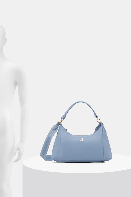 Tommy Hilfiger torbica - kovček ženska iz umetnega usnja AW0AW18373