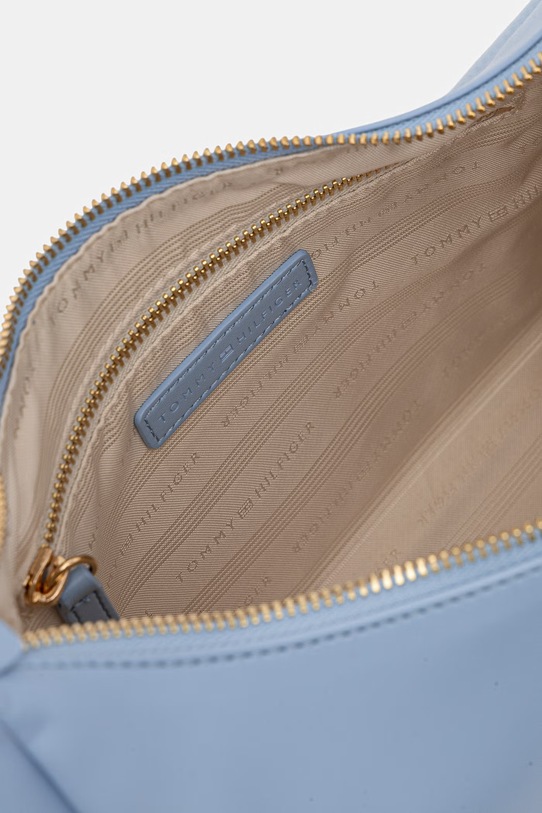 Tommy Hilfiger torbica - kovček ženska iz umetnega usnja AW0AW18373 modra
