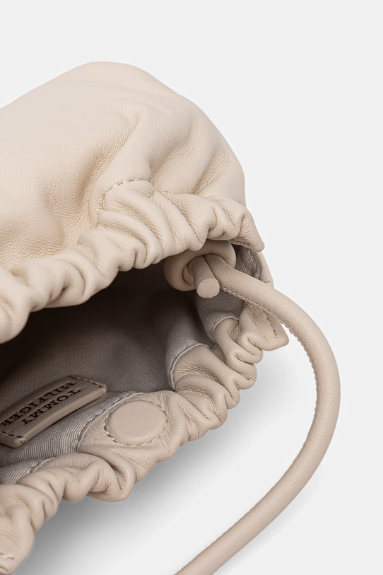 Tommy Hilfiger Χιαστί Γυναικεία δερμάτινη AW0AW18375 μπεζ