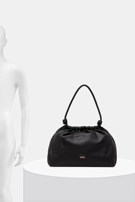 Tommy Hilfiger torebka shopper damska skórzana AW0AW18376