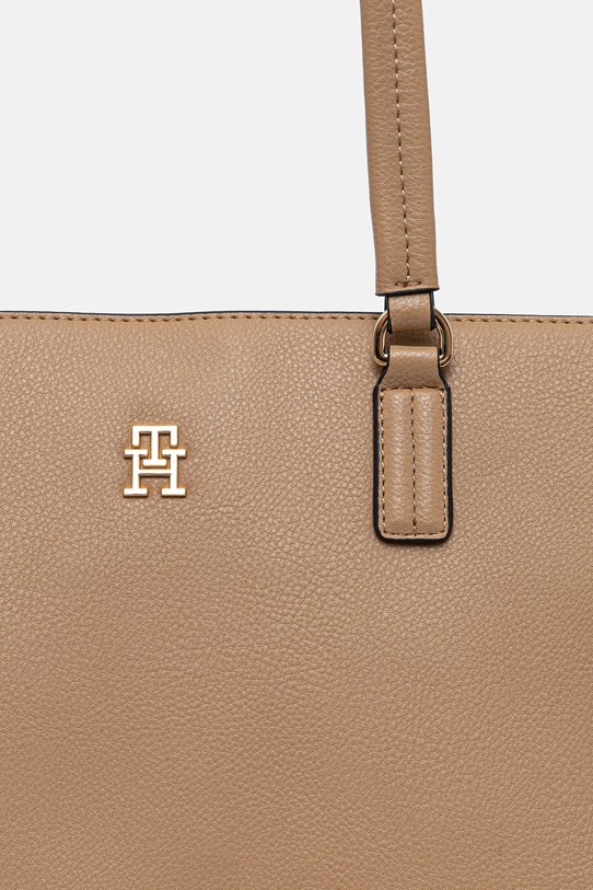 Tommy Hilfiger чанта дамска от имитация на кожа бежов AW0AW18380