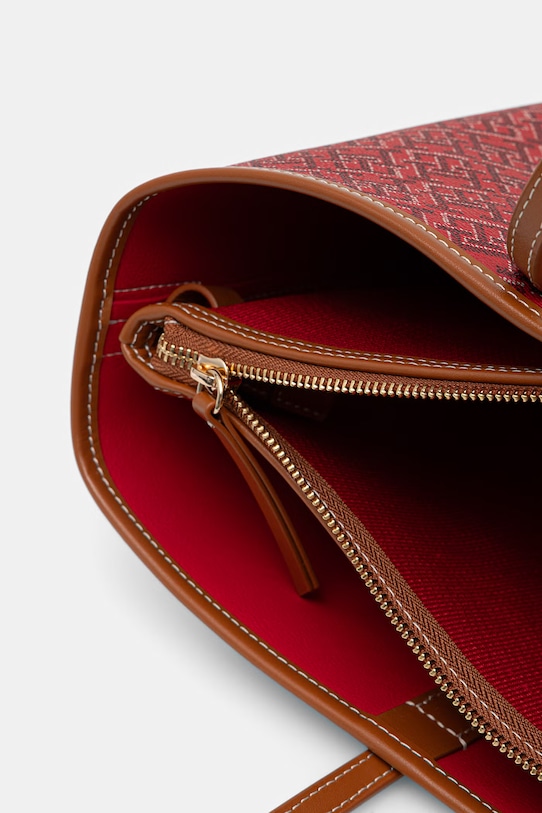 Tommy Hilfiger torebka shopper damska AW0AW18390 czerwony