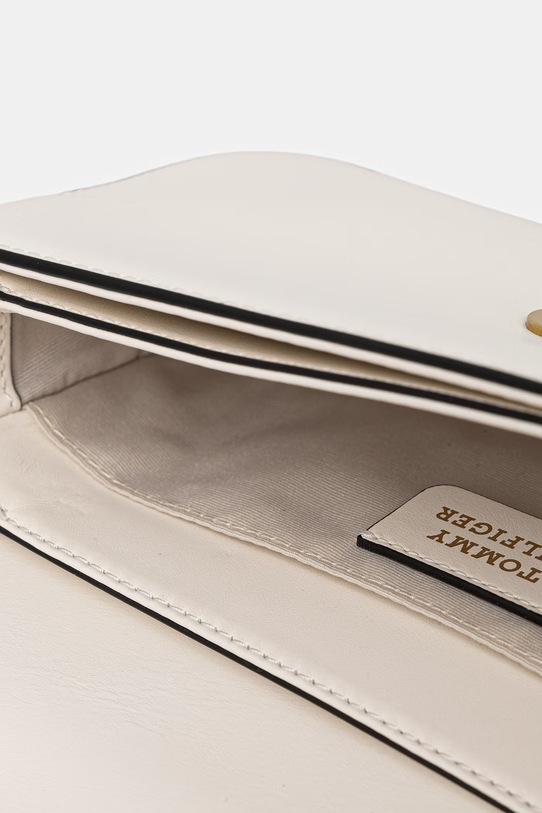 Tommy Hilfiger listonoszka damska skórzana AW0AW18399 beżowy