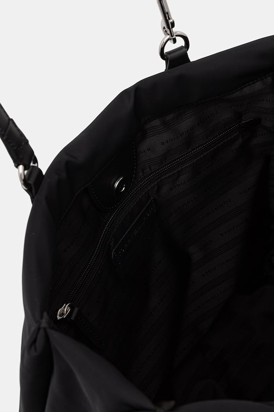 Tommy Hilfiger kabelka typu shopper dámska AW0AW18406 čierna