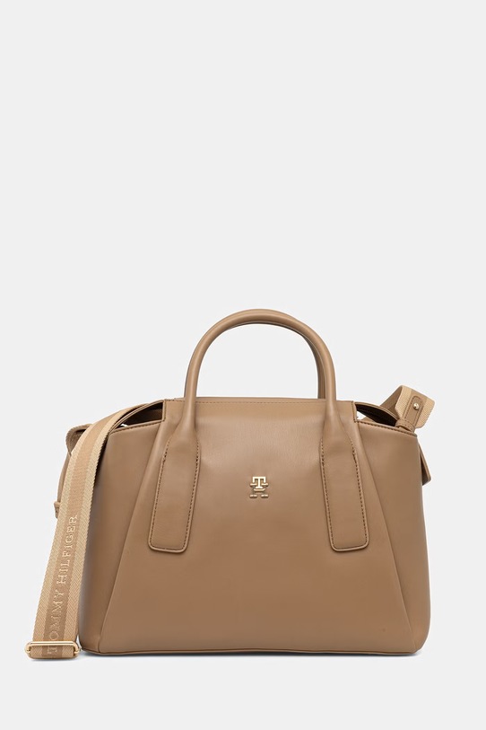 Tommy Hilfiger Чанта дамска бежов AW0AW18532