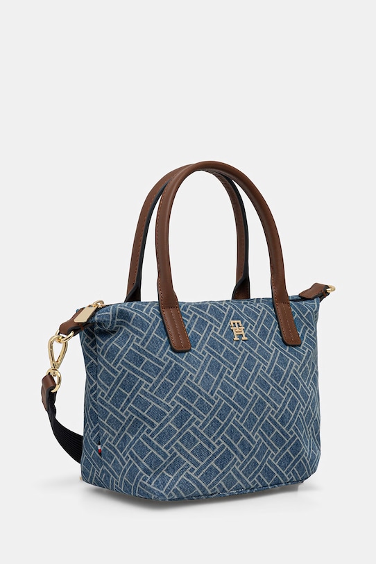 Tommy Hilfiger torebka crossbody damska jeansowa AW0AW18612 niebieski SS26