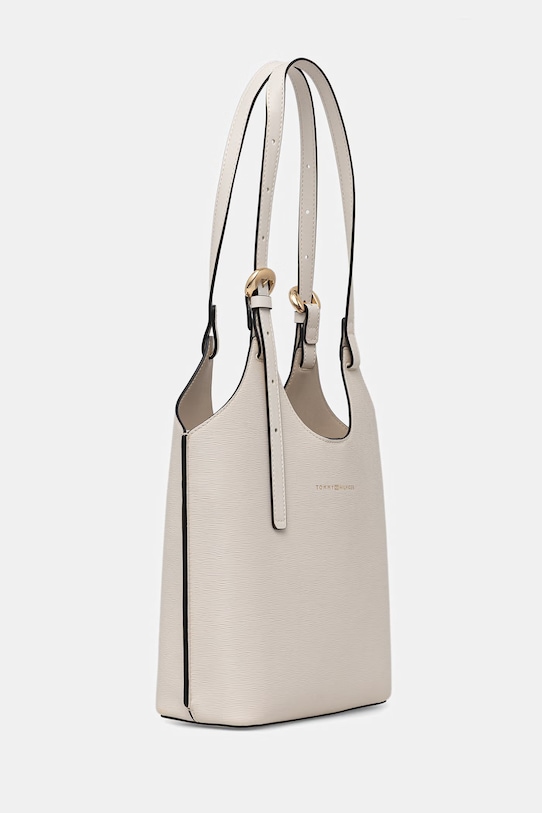Tommy Hilfiger torebka tote damska AW0AW18617 beżowy SS26