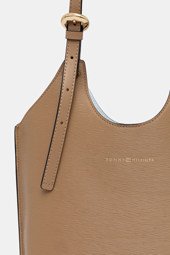 Tommy Hilfiger torebka tote damska beżowy AW0AW18617