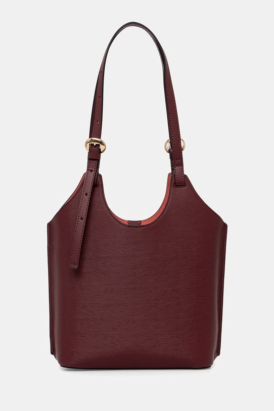 Akcesoria Tommy Hilfiger torebka tote damska AW0AW18617 bordowy