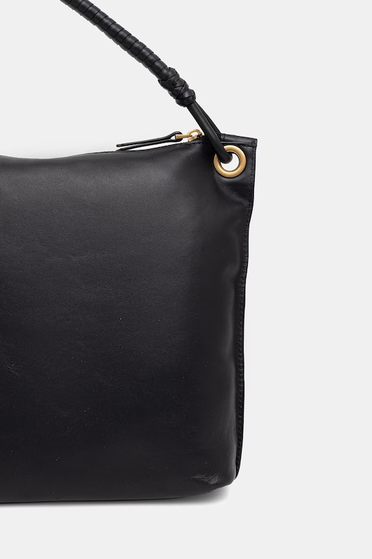 Akcesoria Tommy Hilfiger torebka shopper damska skórzana AW0AW18621 czarny