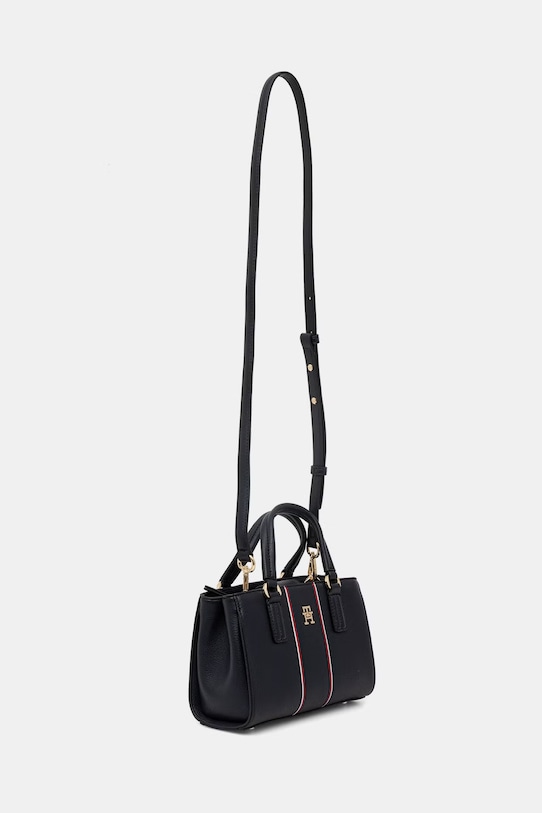 Tommy Hilfiger crossbody kabelka dámska z imitácie kože AW0AW18642 tmavomodrá SS26