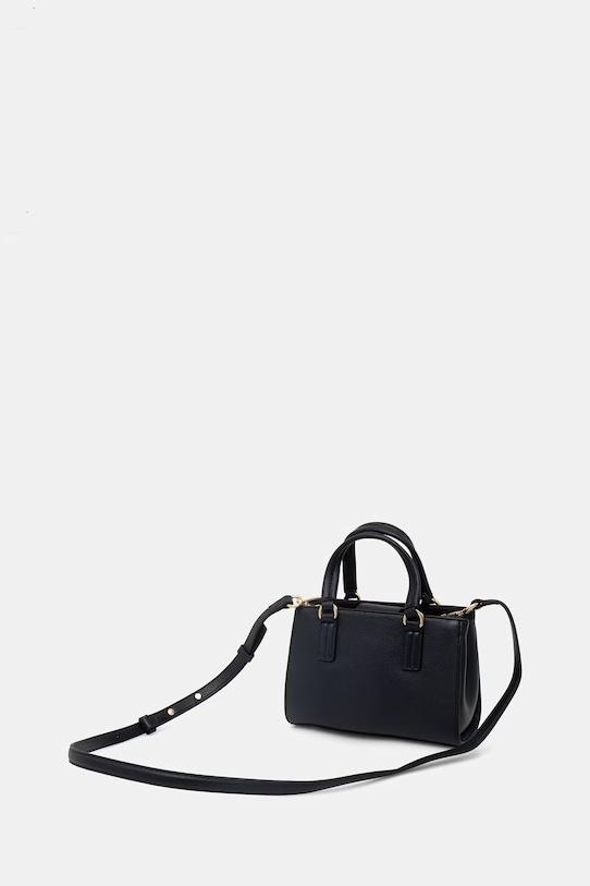 Doplnky Tommy Hilfiger crossbody kabelka dámska z imitácie kože AW0AW18642 tmavomodrá