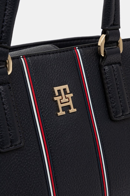 Tommy Hilfiger crossbody kabelka dámska z imitácie kože tmavomodrá AW0AW18642