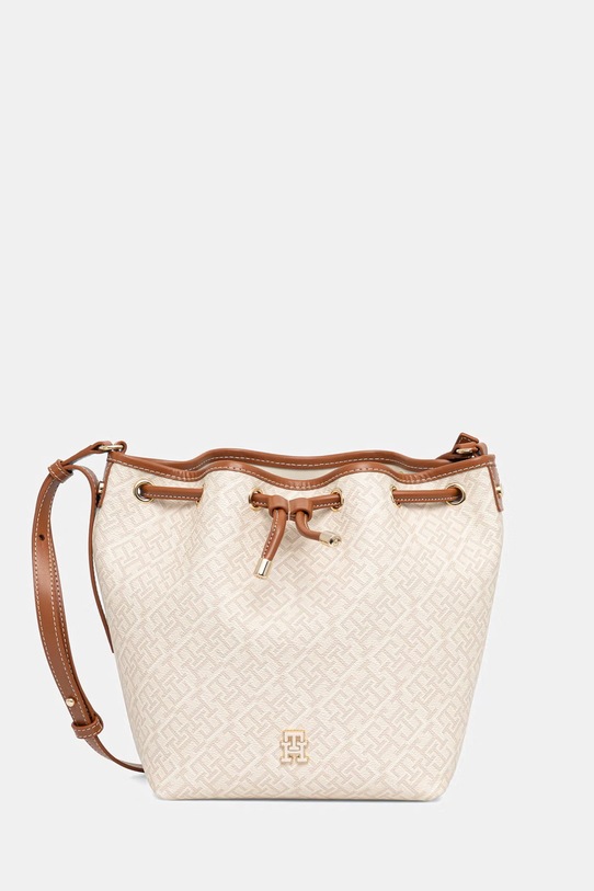 Tommy Hilfiger torebka kuferek damska beżowy AW0AW18847