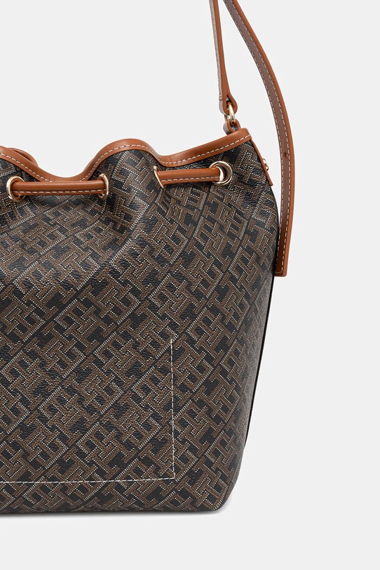 Akcesoria Tommy Hilfiger torebka kuferek damska AW0AW18847 brązowy