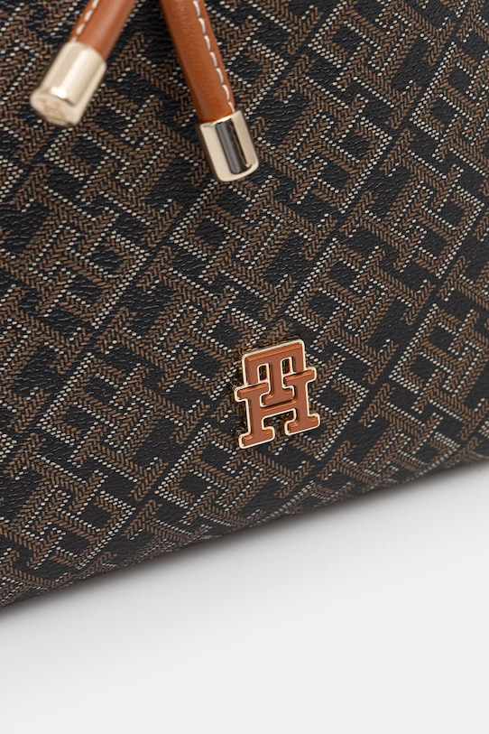 Tommy Hilfiger torebka kuferek damska brązowy AW0AW18847