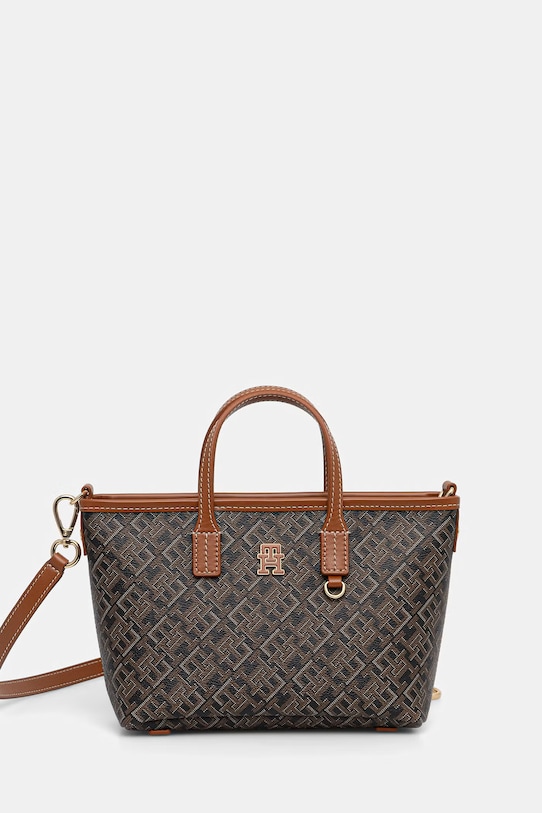 Tommy Hilfiger torebka crossbody damska brązowy AW0AW18848