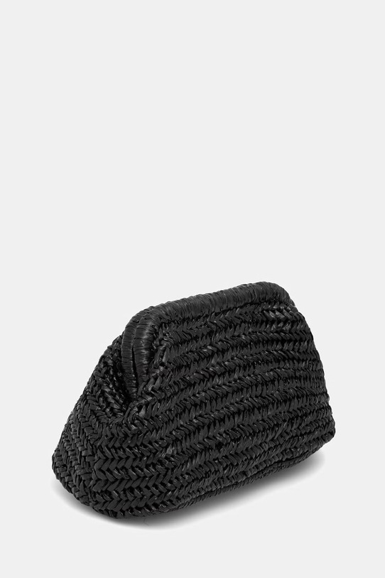 Аксесоари Tommy Hilfiger клъч дамски от сплетена материя SUMMER AW0AW18627 черен